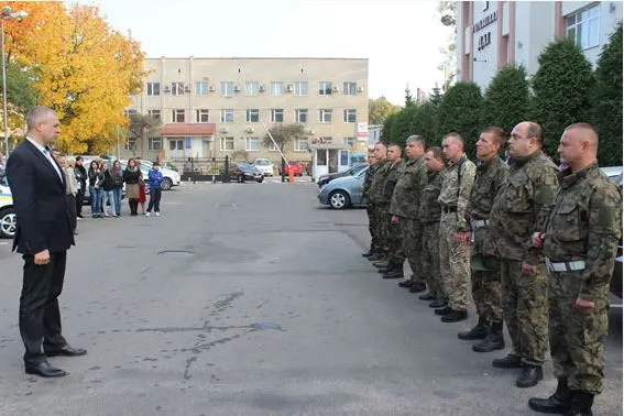 П’ятнадцятеро добровольців з Державтоінспекції Львівщини вирушили на Схід держави (Фоторепортаж) — фото 3