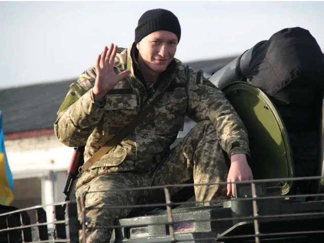 В зону АТО вирушило близько 50 спецпризначенців зі Львова (Відео) — фото 2