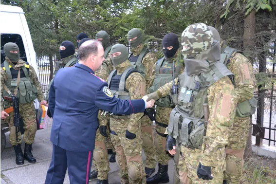 Бійці львівського спецпідрозділу «Сокіл» вкотре виїхали у зону АТО (Фоторепортаж) + (Відео) — фото 1