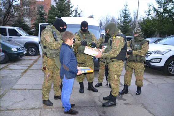 Бійці львівського спецпідрозділу «Сокіл» вкотре виїхали у зону АТО (Фоторепортаж) + (Відео) — фото 5