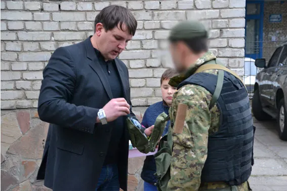 Бійці львівського спецпідрозділу «Сокіл» вкотре виїхали у зону АТО (Фоторепортаж) + (Відео) — фото 7
