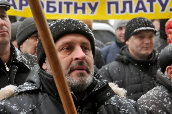 Сьогодні шахтарі пікетували Львівську ОДА (Фоторепортаж) — фото 3