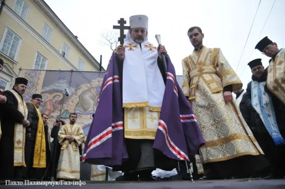В центрі Львова провели велике міське Водохреща. — фото 2