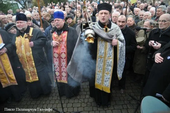 У Львові вшанували Головного командира УПА Романа Шухевича (Фоторепортаж) — фото 7
