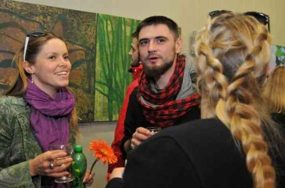 У Львові відкрилась виставка живопису Дениса Струка «Природні» (Фоторепортаж) — фото 1