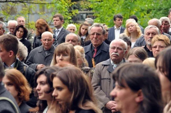 У Львові вшанували загиблих у Другій світовій війні (Фоторепортаж) + (Відео) — фото 8