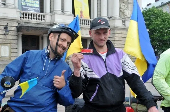 У Львові стартував велопробіг «Львів-Одеса», який маж показати єдність Українського народу (Фото) — фото 2