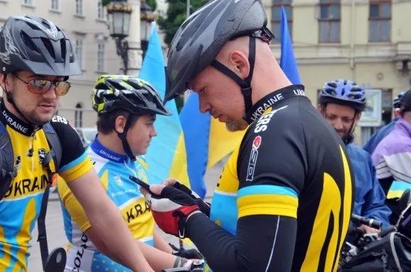 У Львові стартував велопробіг «Львів-Одеса», який маж показати єдність Українського народу (Фото) — фото 3