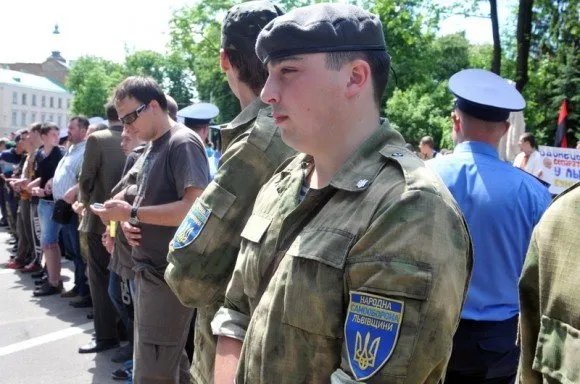 У Львові вкотре пікетували ОДА (Фоторепортаж) + (Відео) — фото 4