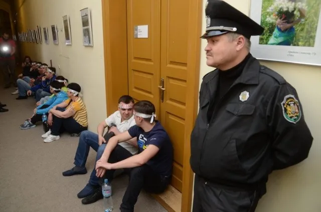 Сьогодні під кабінетом Садового, стоматологи оголосили голодування (Фоторепортаж) + (Відео) — фото 5