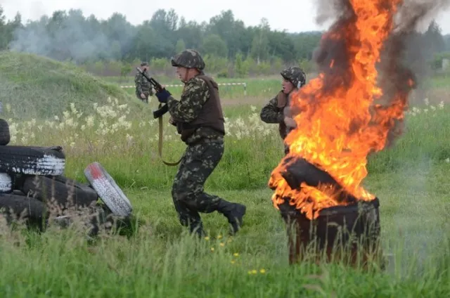 На Львівщині розпочалися навчання новоствореного 3-го окремого батальйону територіальної оборони (Фоторепортаж) — фото 3