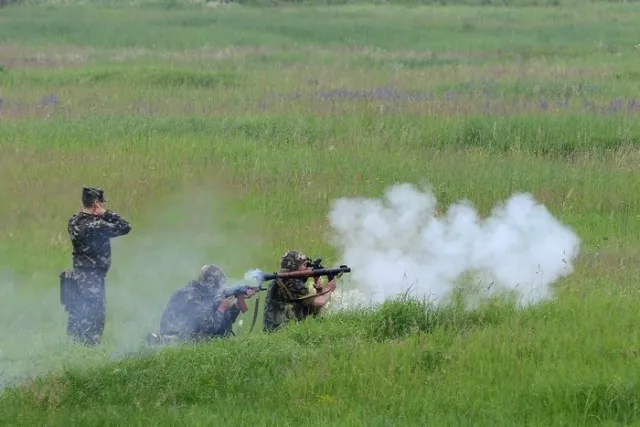 На Львівщині розпочалися навчання новоствореного 3-го окремого батальйону територіальної оборони (Фоторепортаж) — фото 6