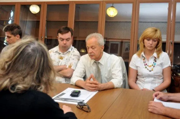 Конфлікт навколо будинку Львівського музею історії медицини Галичини (Фоторепортаж) — фото 9