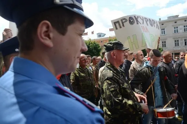 Сьогодні пікетували прокуратуру Львівщини з вимогою відставки Володимира Гураля (Фоторепортаж) + (Відео) — фото 6