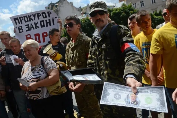 Сьогодні пікетували прокуратуру Львівщини з вимогою відставки Володимира Гураля (Фоторепортаж) + (Відео) — фото 7