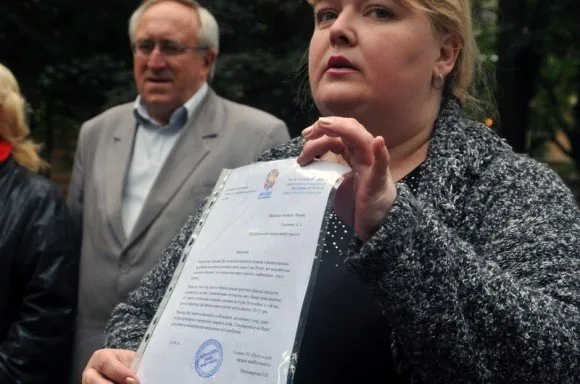 У Львові пройшов пікет проти неякісного шкільного харчування (Фоторепортаж) + (Відео) — фото 6