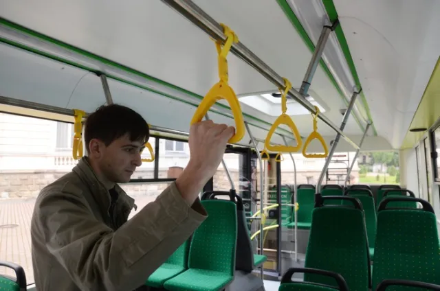 У Львові показали тролейбус марки «Електрон», що наступного тижня вже вийде на маршрут (Фоторепортаж) — фото 3