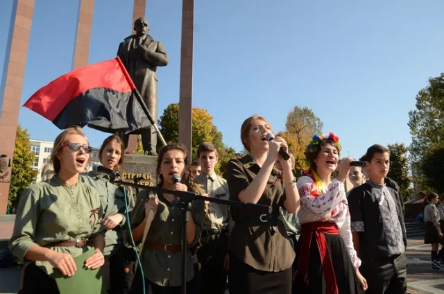 У Львові відбулися урочистості з нагоди 72 річниці з дня створення УПА (Фоторепортаж) — фото 5