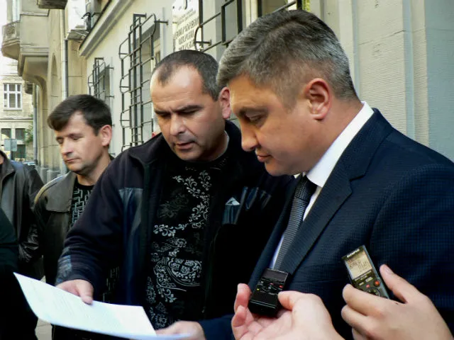 Пікету від червоноградських шахтарів: прийшли, крикнули, домовились (Фото) — фото 4