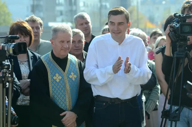 На Сихові освятили будівництво дитсадка і школи на майже 600 місць (Фоторепортаж) + (Відео) — фото 1