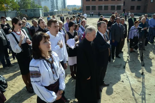 На Сихові освятили будівництво дитсадка і школи на майже 600 місць (Фоторепортаж) + (Відео) — фото 6