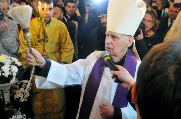 У Львові відбулась урочиста церемонія перепоховання останків першого книгодрукаря Івана Федорова (Фоторепортаж) — фото 9
