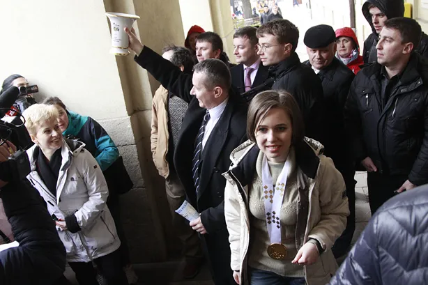 Чемпіонка світу Марія Музичук зустрілася з мером і маленькими шахістами (фото) + (відео) — фото 3
